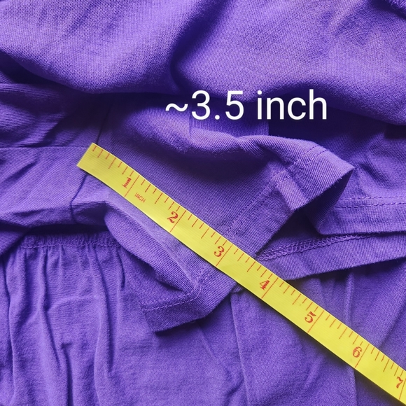 NWT Lands End Bright Grape Tiered Skort - Picture 9 of 9